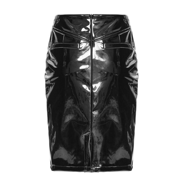 PUNK RAVE vinyl pencil skirt Lust & Lace