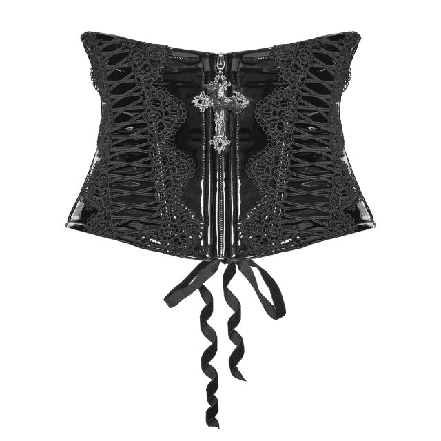 Punk Rave Lack-Korsagengürtel Bound in Lace XL-XXL