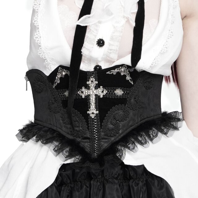 Devil Fashion Gothic Waspie Holy Ruin