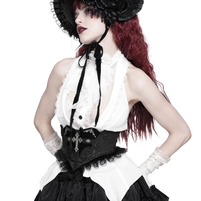 Devil Fashion Gothic Korsagengürtel Holy Ruin XS-S