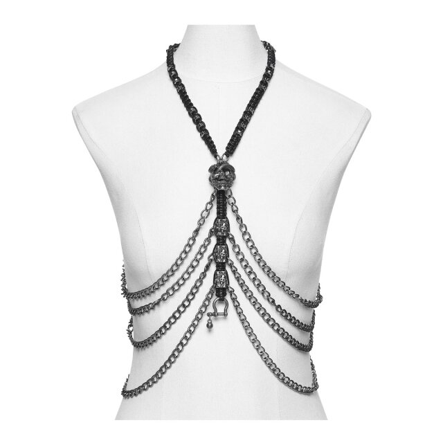 Punk Rave Kettenharness Das Letzte Ritual mit...