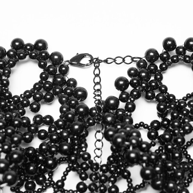 Large Punk Rave Gothic Pearl Choker Empress of Dusk