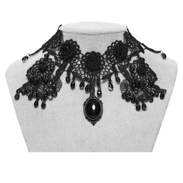 Punk Rave Spitzenchoker Nachterbe