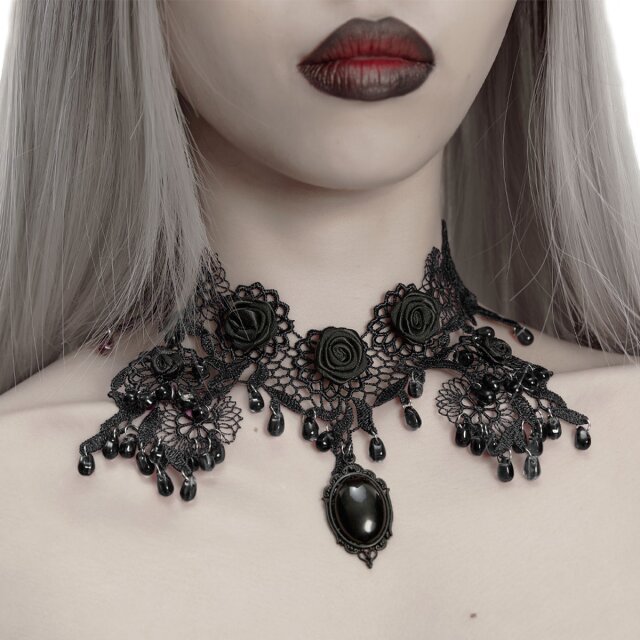 Punk Rave Spitzenchoker Nachterbe