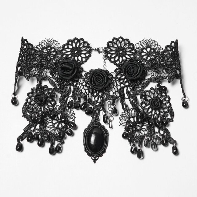Punk Rave Spitzenchoker Nachterbe