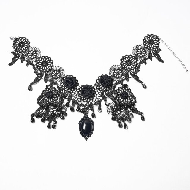Punk Rave Spitzenchoker Nachterbe