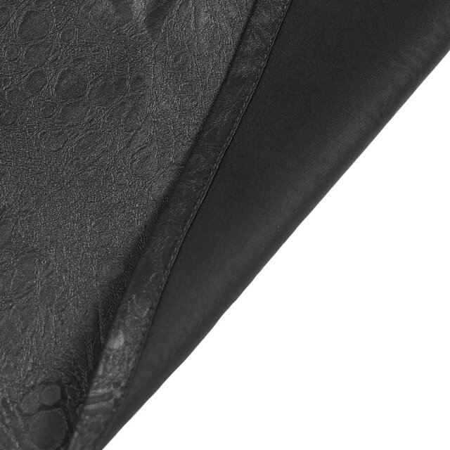 Punkiges Langarm-Hemd Black Ties Burn mit Ketten 3XL