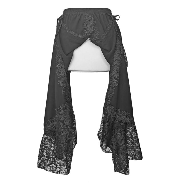 Knöchellanger Rock der O "La Marque Noire"