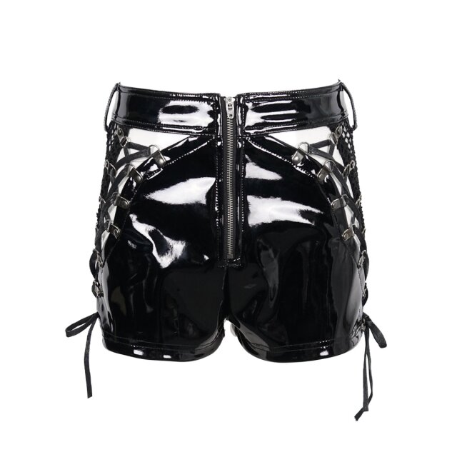 Gothic Lack-Hotpants Tied & Tempted