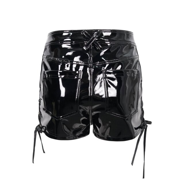Gothic Lack-Hotpants Tied & Tempted XS