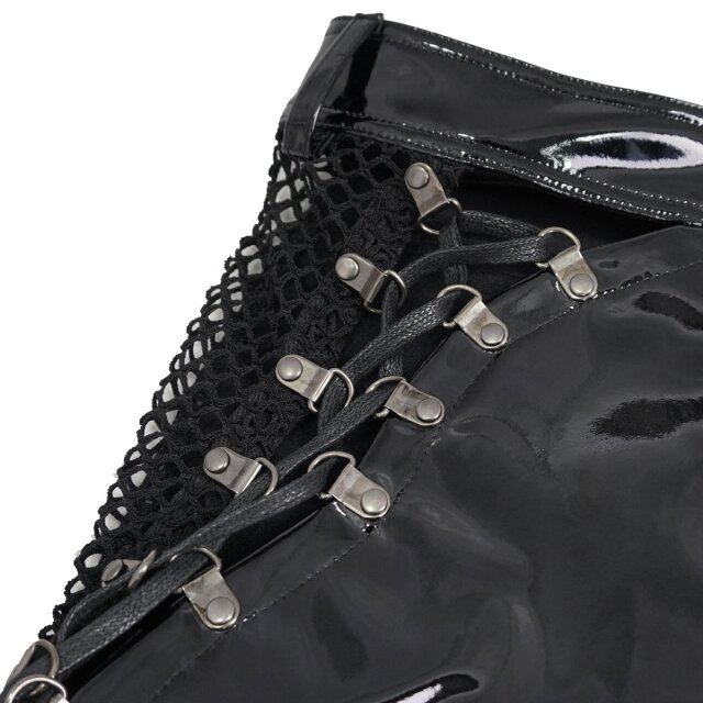 Gothic Lack-Hotpants Tied & Tempted XS