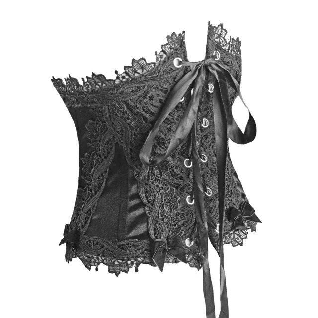 Velvet corset ‘La Marque Noire’