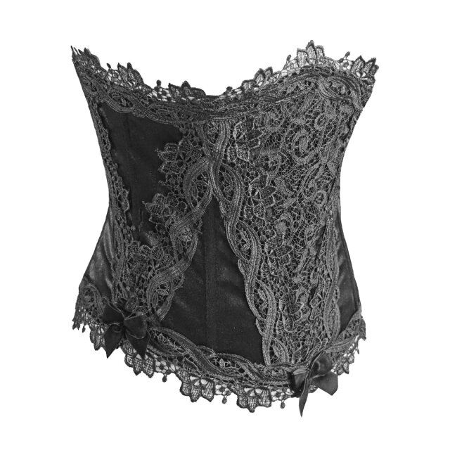 Velvet corset ‘La Marque Noire’