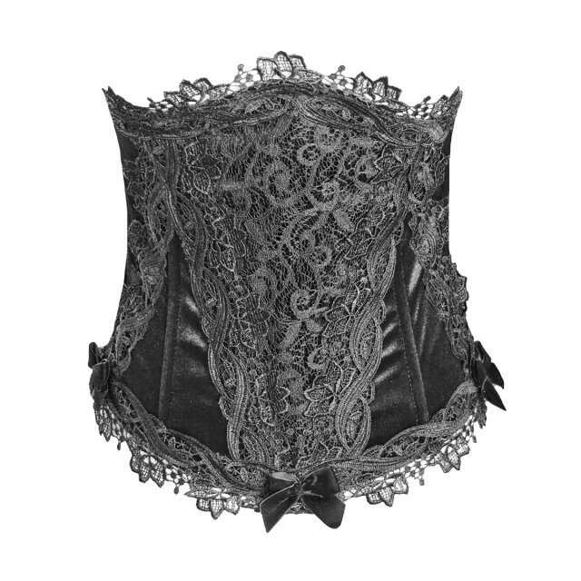 Velvet corset ‘La Marque Noire’