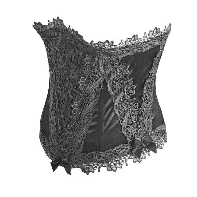 Velvet corset ‘La Marque Noire’