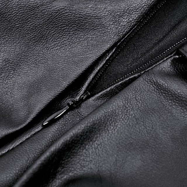 Ultra-short pleated mini skirt Cute but Cruel made of faux leather