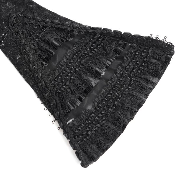 Opulente Victorian-Goth Damenjacke Tudors Legacy XL