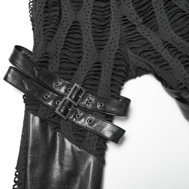 Punk Rave Post-Apocalypse Shredded Leggings Wasteland Slash