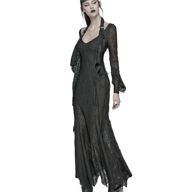 Punk Rave Post-Apocalypse Maxi Dress Ragstorm Siren with...