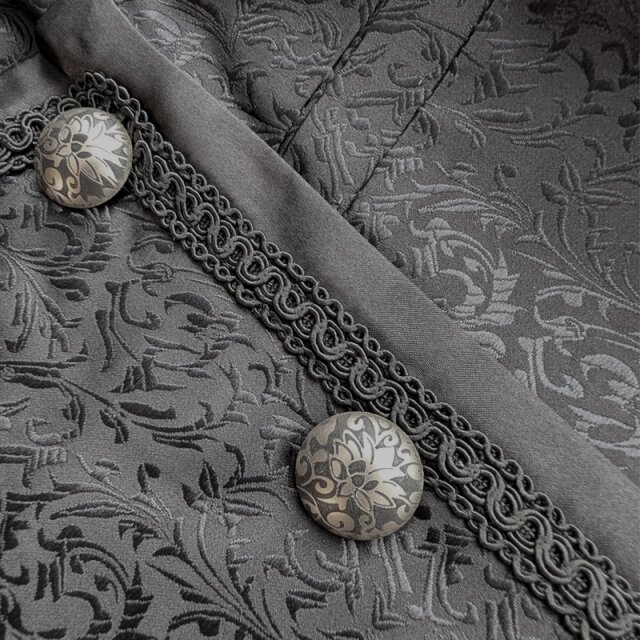 Eleganter Victorian-Goth Gehrock Legacy of Dusk L
