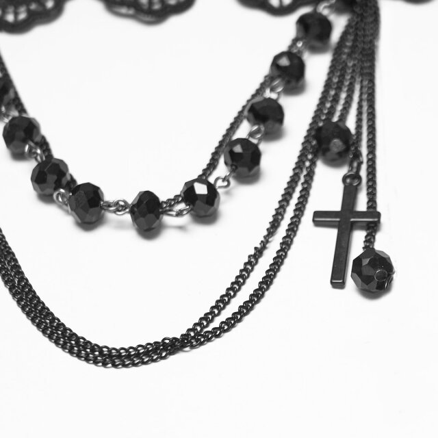 Punk Rave Gothic-Choker Still My Heart