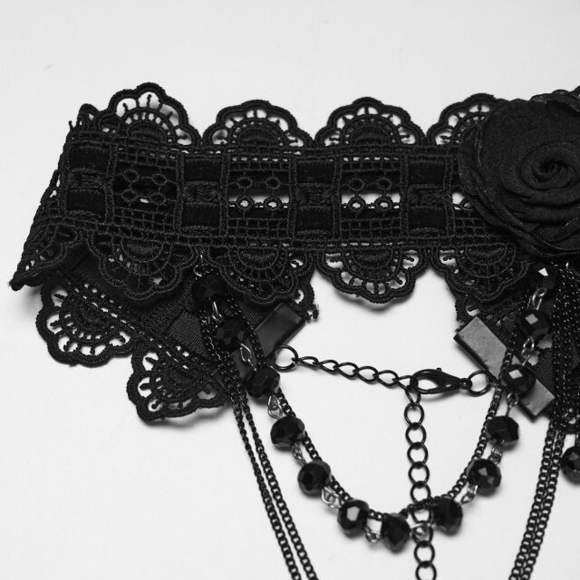 Punk Rave Gothic-Choker Still My Heart