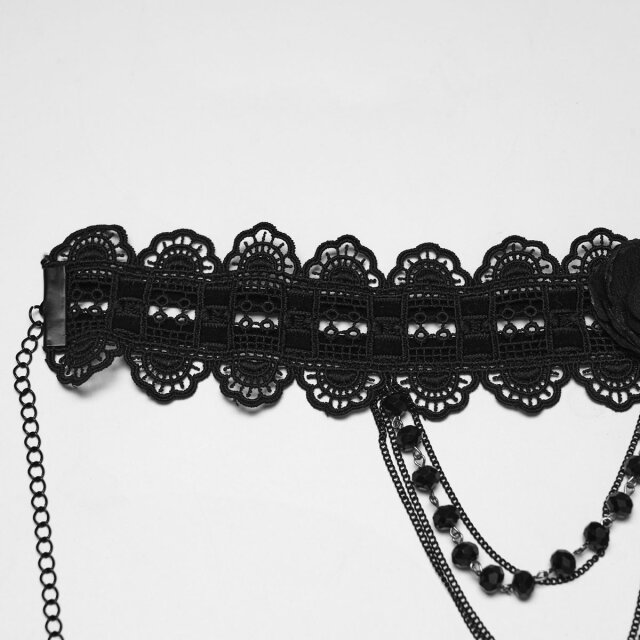 Punk Rave Gothic-Choker Still My Heart