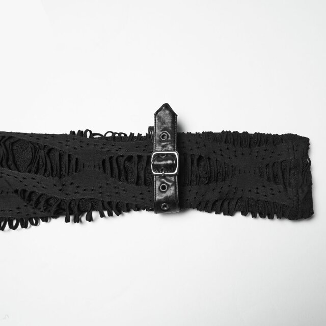 Punk Rave Fetzenhoodie Worn to the Bone
