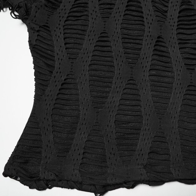 Punk Rave Fetzenhoodie Worn to the Bone