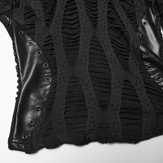 Punk Rave Fetzenhoodie Worn to the Bone