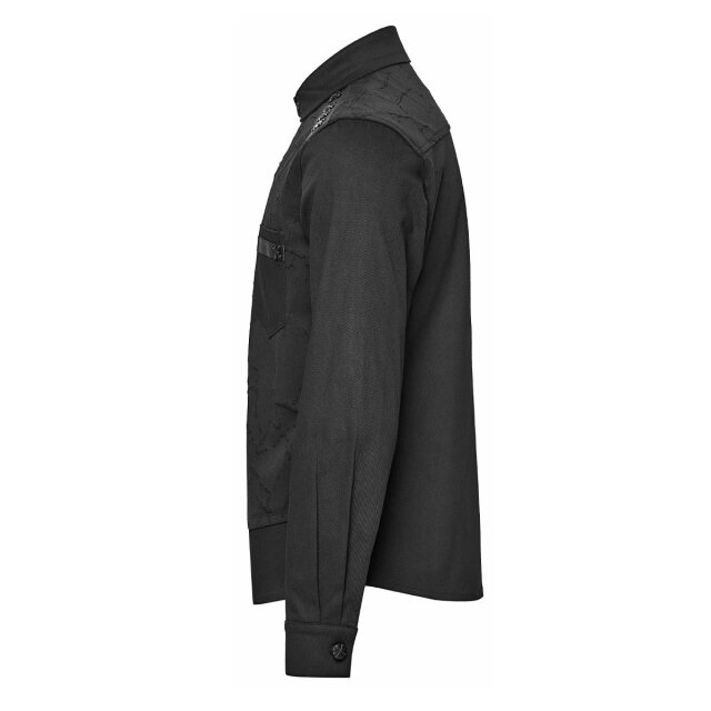 Punk Rave Gothic Hemd Quiet Remains 4XL