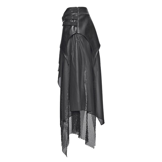 Asymmetrischer Punk Rave Lagenrock Uneven Remains M