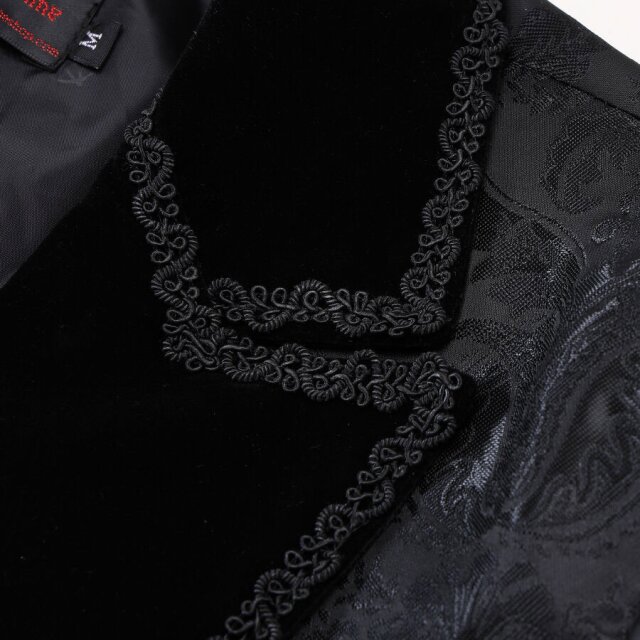 Eleganter Victorian Goth-Frack In Noble Shadow