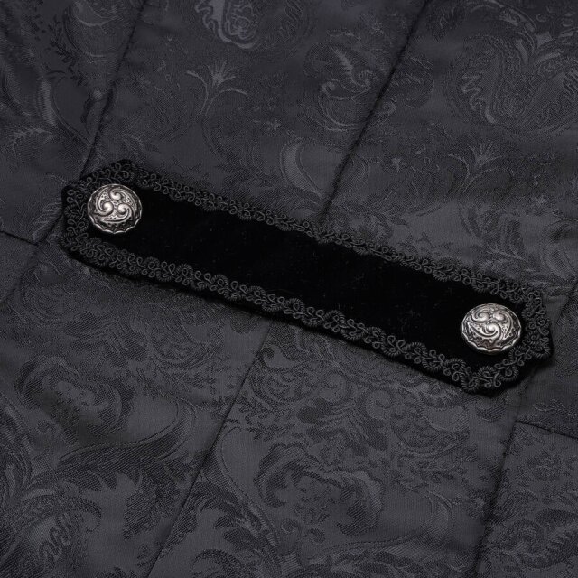 Eleganter Victorian Goth-Frack In Noble Shadow
