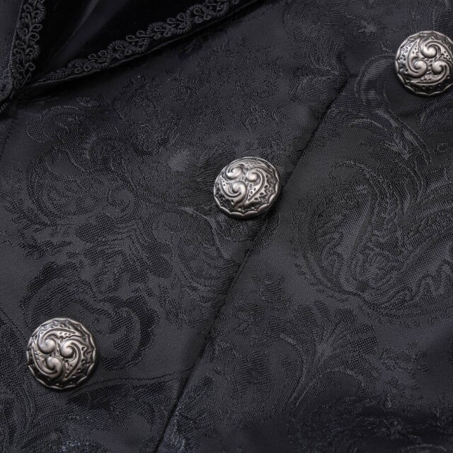 Eleganter Victorian Goth-Frack In Noble Shadow