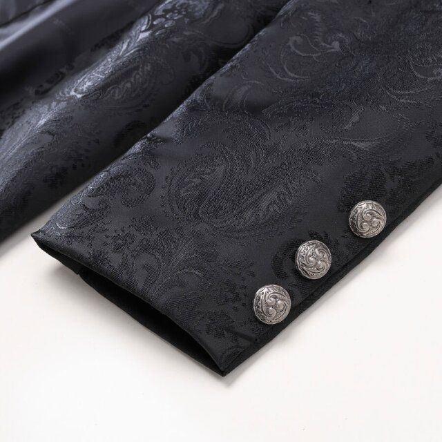 Eleganter Victorian Goth-Frack In Noble Shadow