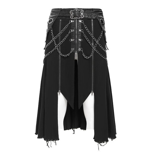 Gothic Kilt / Men’s Skirt After the Fall with Chains