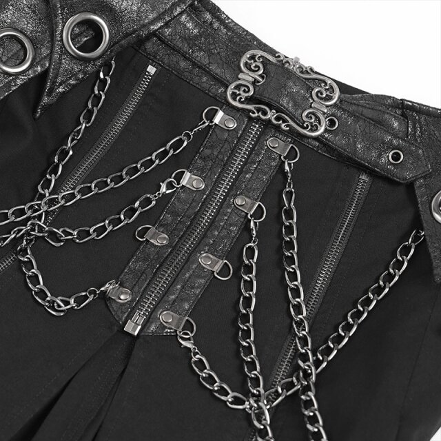 Gothic Kilt / Men’s Skirt After the Fall with Chains