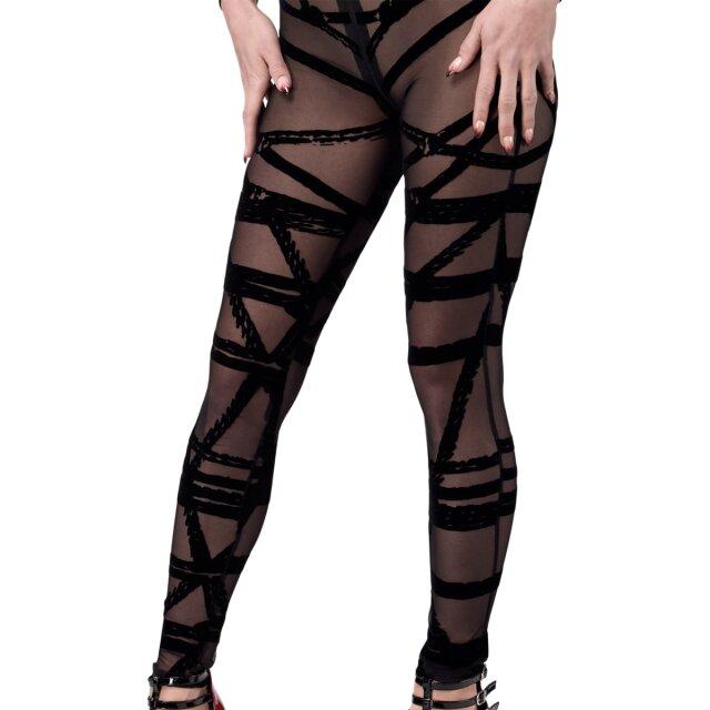 Noir Handmade Bondesque Catsuit – Velvet Ropes