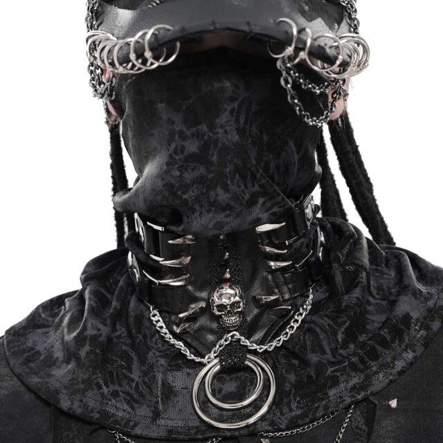Devil Fashion Spikes-Halsband „No Rules Tonight“