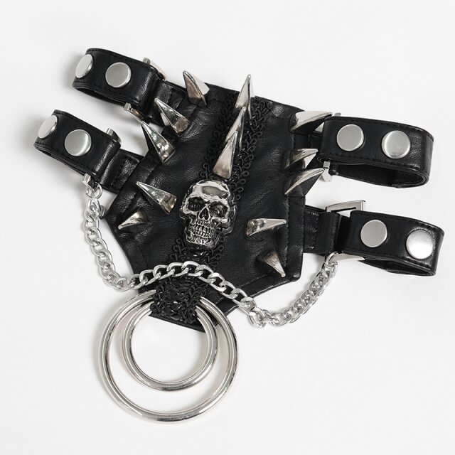 Devil Fashion Spikes-Halsband „No Rules Tonight“