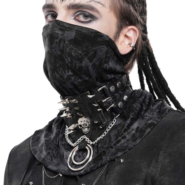 Devil Fashion Spikes-Halsband „No Rules Tonight“