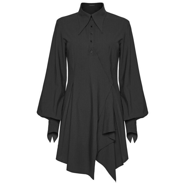 PUNK RAVE Gothic Blouse Dress Batwing Daydream