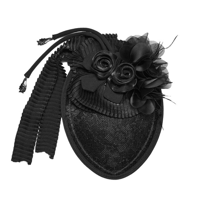 Punk Rave Mini Hat La Avvocata with Roses