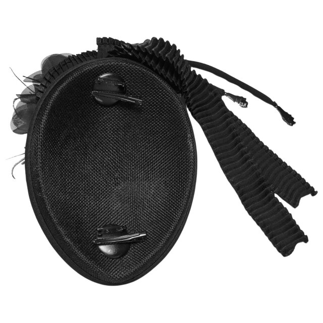 Punk Rave Mini Hat La Avvocata with Roses