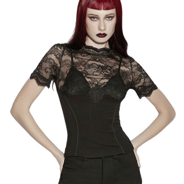 PUNK RAVE Romantic Gothic T-Shirt Properly Improper XS-S
