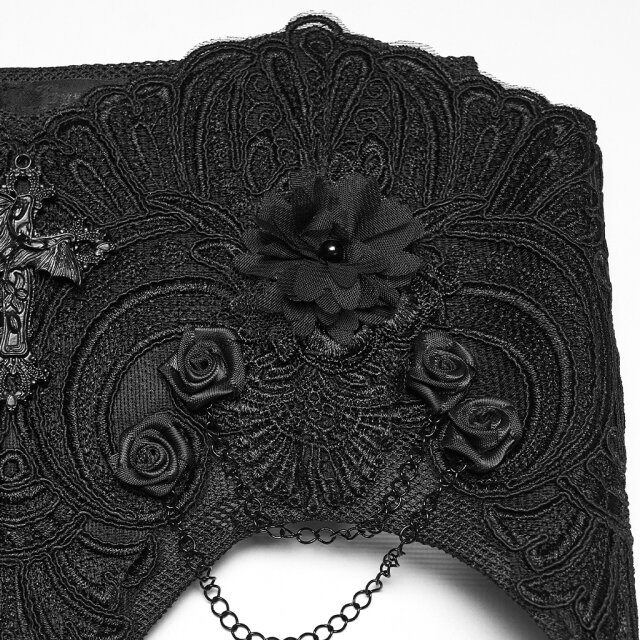 PUNK RAVE Romantic Gothic Corset Belt A Little Sin in Bloom