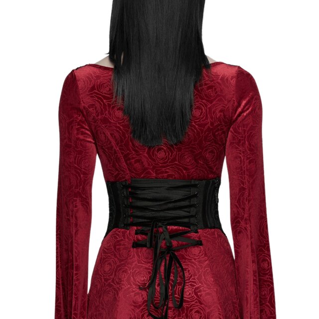 PUNK RAVE Romantic Gothic Corset Belt A Little Sin in Bloom