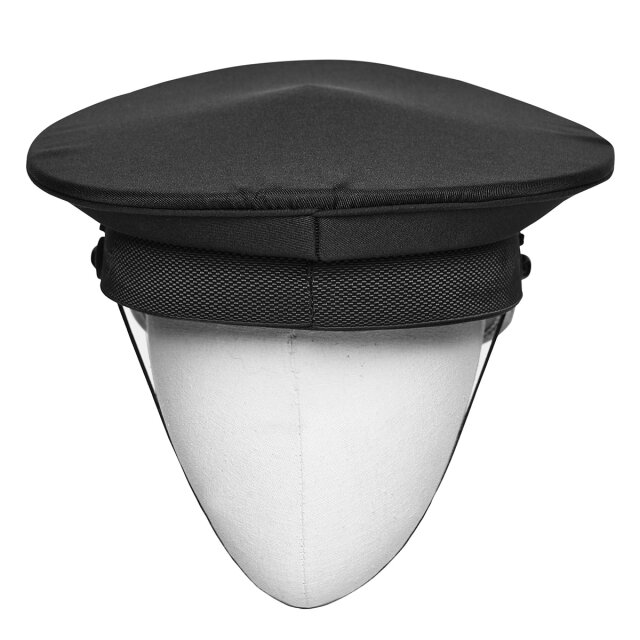 PUNK RAVE Unisex Gothic Peaked Cap On Silent Patrol with a Uniform-Inspired Design
