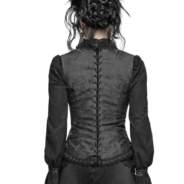 PUNK RAVE Romantic Gothic Waistcoat A Gentle Undoing